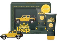 Shampoo Gel Doccia Modellino Burago Jeep Wrangler Rubicon Set Regalo Bambino