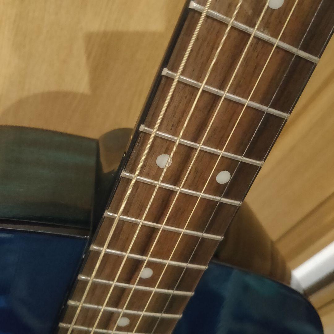 Epiphone AJ-100 展示品 Epiphone AJ-100 TL Blue Green Color Acoustic Guitar with