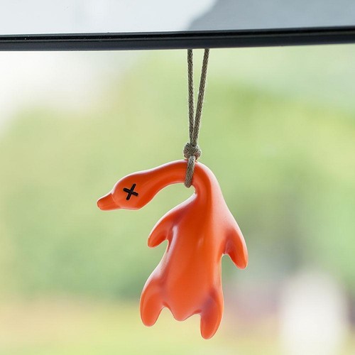 Cute Color-Changing Roast Duck Pendant Uv Temperature-Sensing Color Change丨UK - Picture 15 of 16