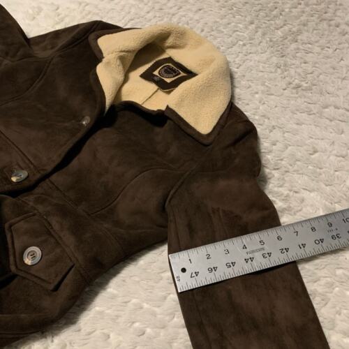 Giacca Faux Suede Sherpa Coat - Picture 10 of 10