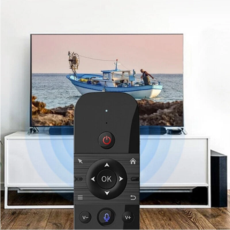 M8 Google Voice Control Air Mouse 2.4G USB Keyboard IR Remote for TV Box HDTV PC - Image 2 of 4