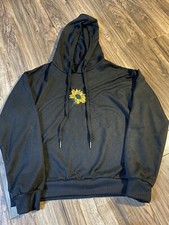 Women  s Hoodie/Juniors/Lightweight W/Flower Embroidered-Size Small-