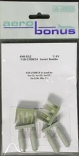 Aerobonus 1/48th Scale Resin FAB-250M54 Soviet Bombs Item No. 480032