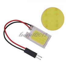 2PCS T10 36 COB LED 12V Super White Dome Map Light Bulbs Car Interior Panel Lamp