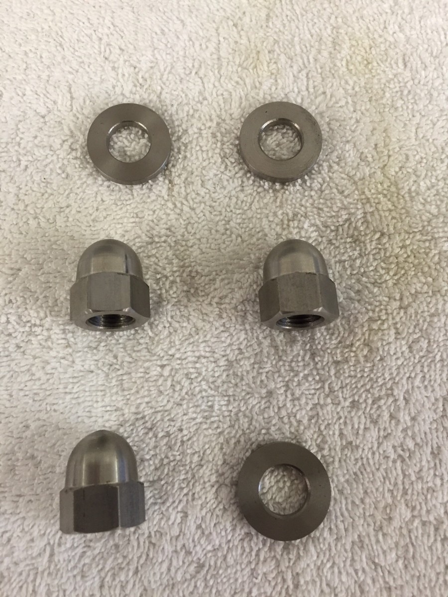 READ DESCRIPTION ! PIERCE ARROW V-12 Cylender Head Stainless Nuts
