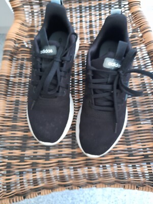Damen Sportschuh, Laufschuh, Adidas Cloudfoam 38 schwarz