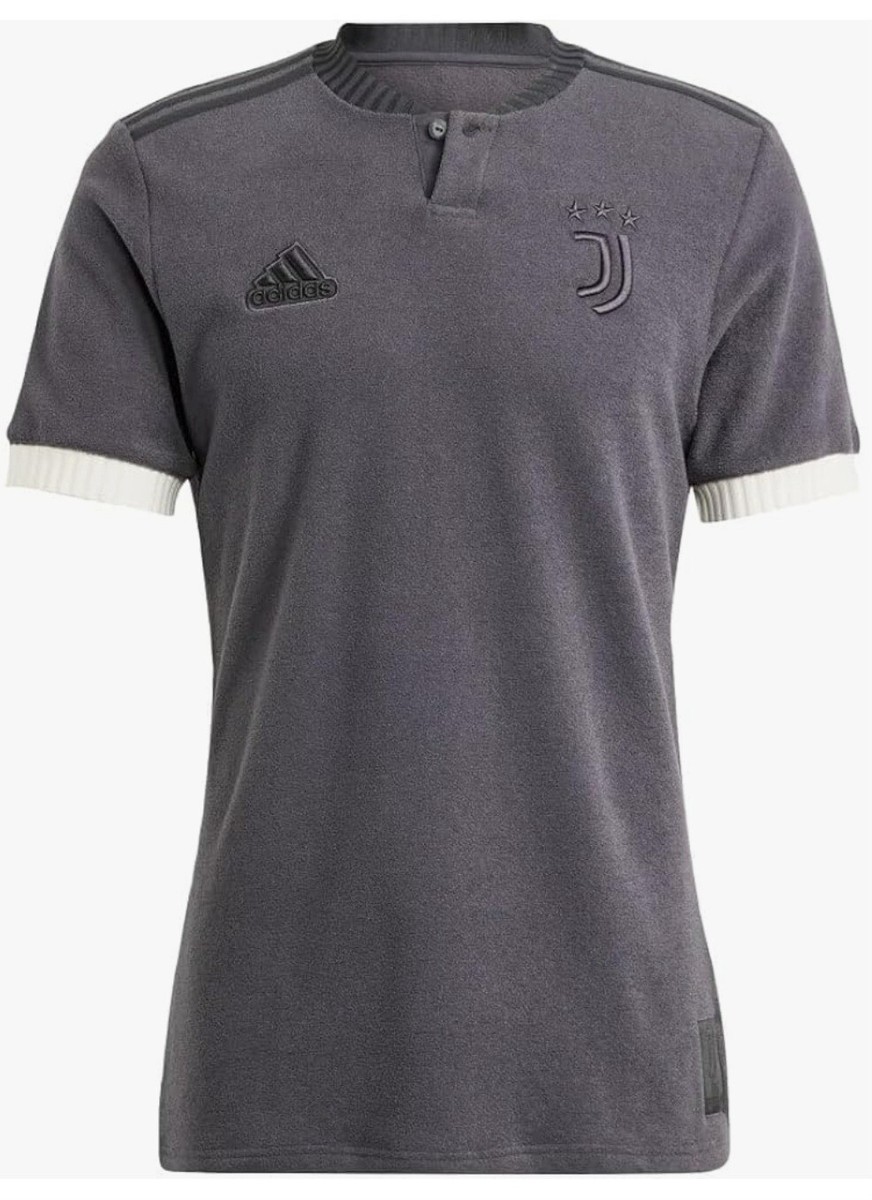 値下中！Juventus adidas シャツ 白/黒 ストライプ 新品 4068809719666-