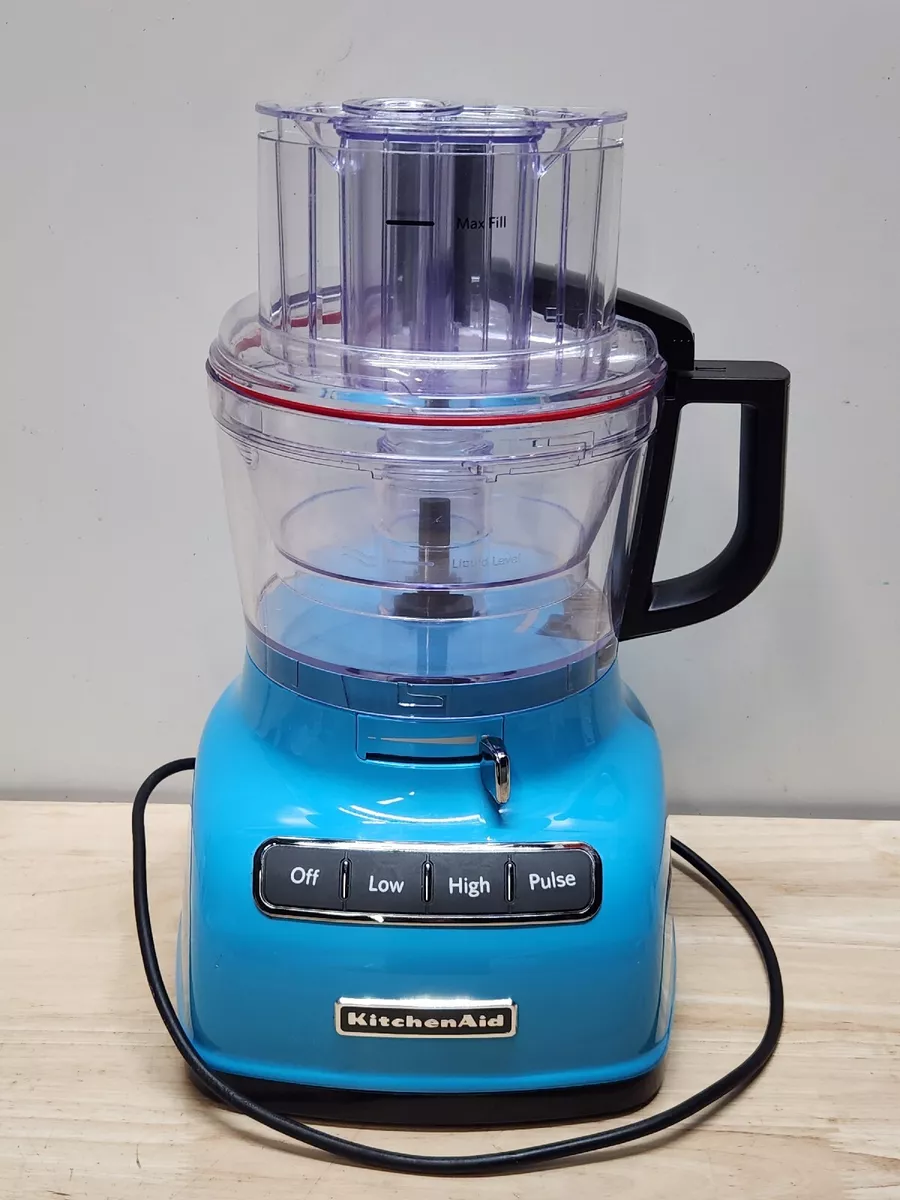 KitchenAid Food Processor Blue 2XW7-E233173 7 Cup NO Blades!!!!