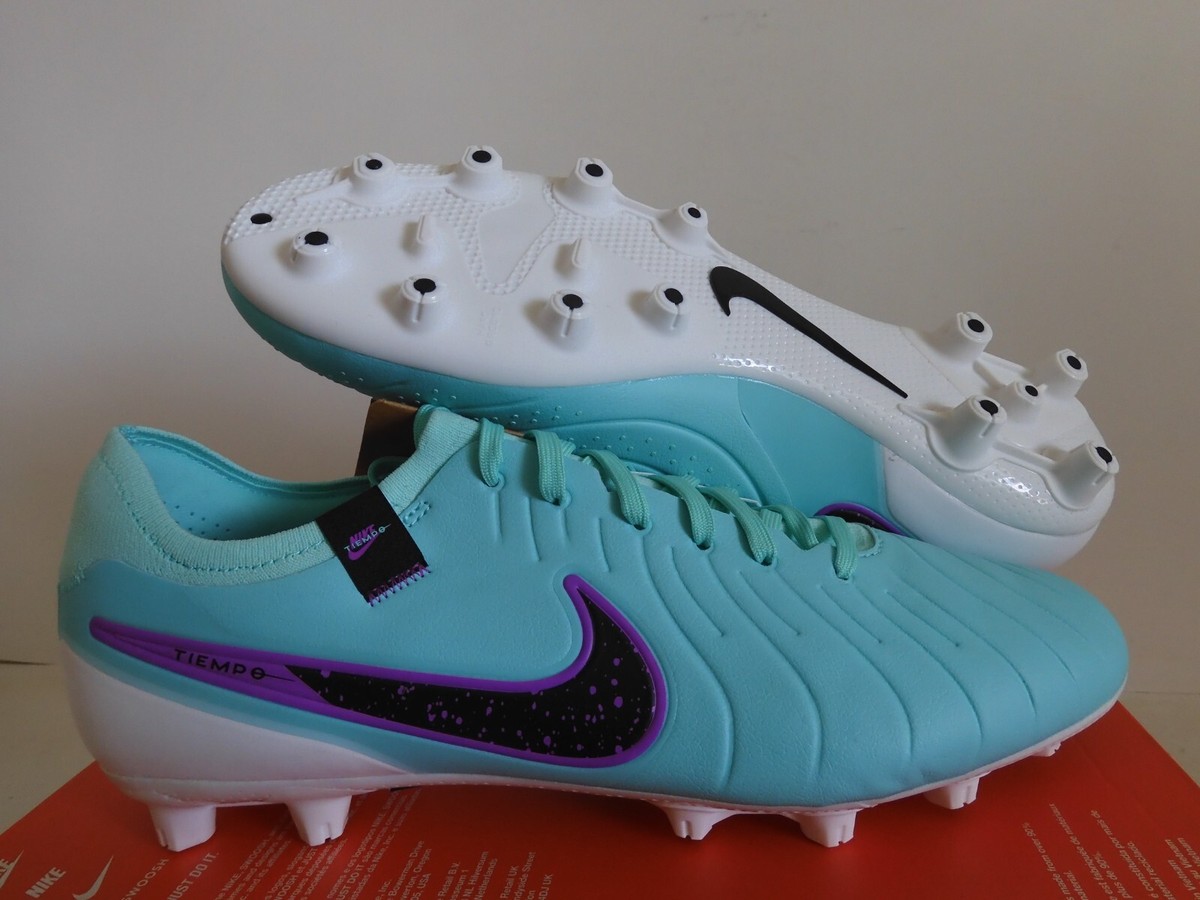 Nike Tiempo Legend 10 Pro Hg Hyper Turquoise-Black-Fuchsia Sz 12