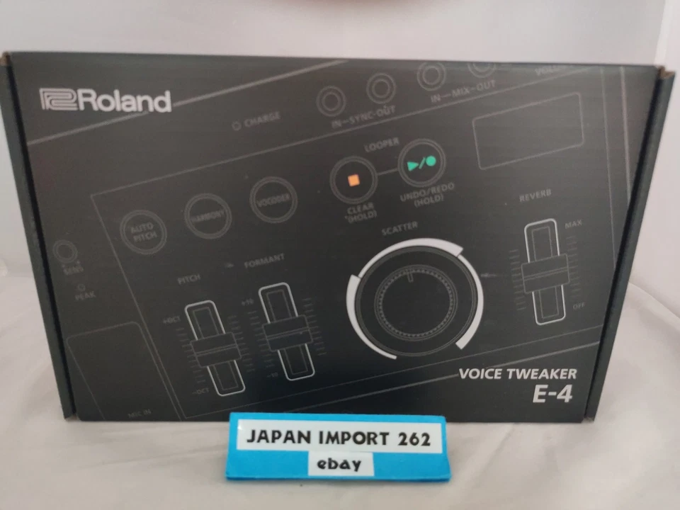 Roland E-4 Voice Tweaker Aira Compact Vocal Effector Brand New N2 - Image 2 of 4