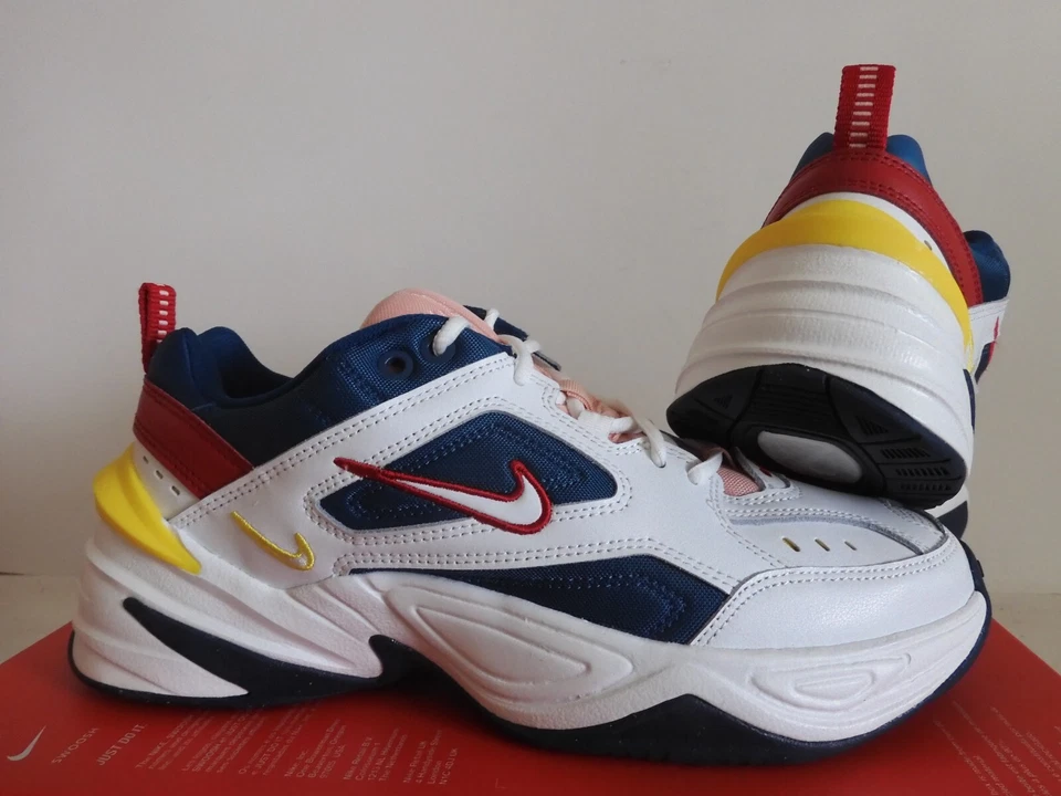 NIKE M2K TEKNO BLUE FORCE-SUMMIT WHITE WOMENS SZ 10-MENS SZ 8.5 [AO3108-402] - Image 2 of 4