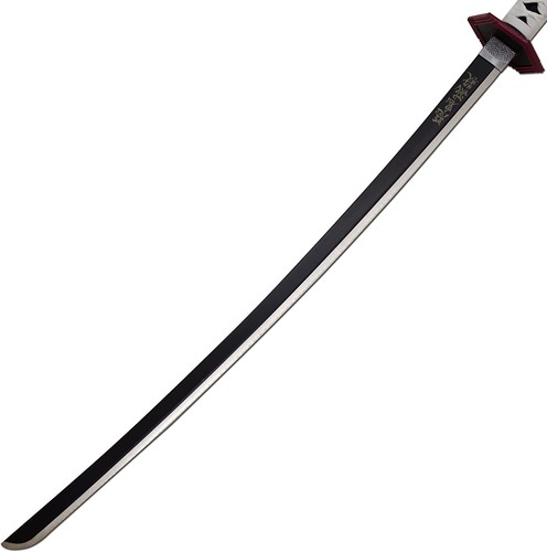 Anime Sword Demon Slayer Sword Real Metal, Stainless Steel Blade Tomioka Giyuu - Picture 6 of 8