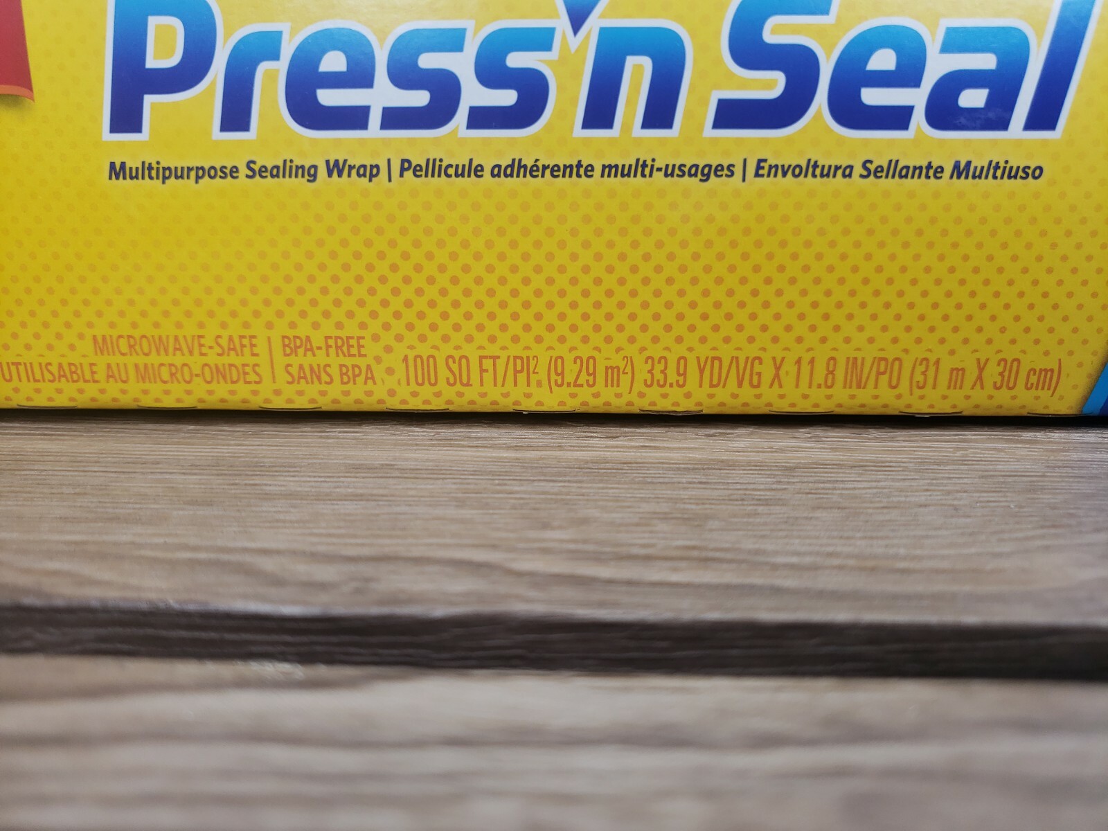 Glad Press N Seal Plastic Food Wrap 100 Sq Ft Clear For Sale Online Ebay