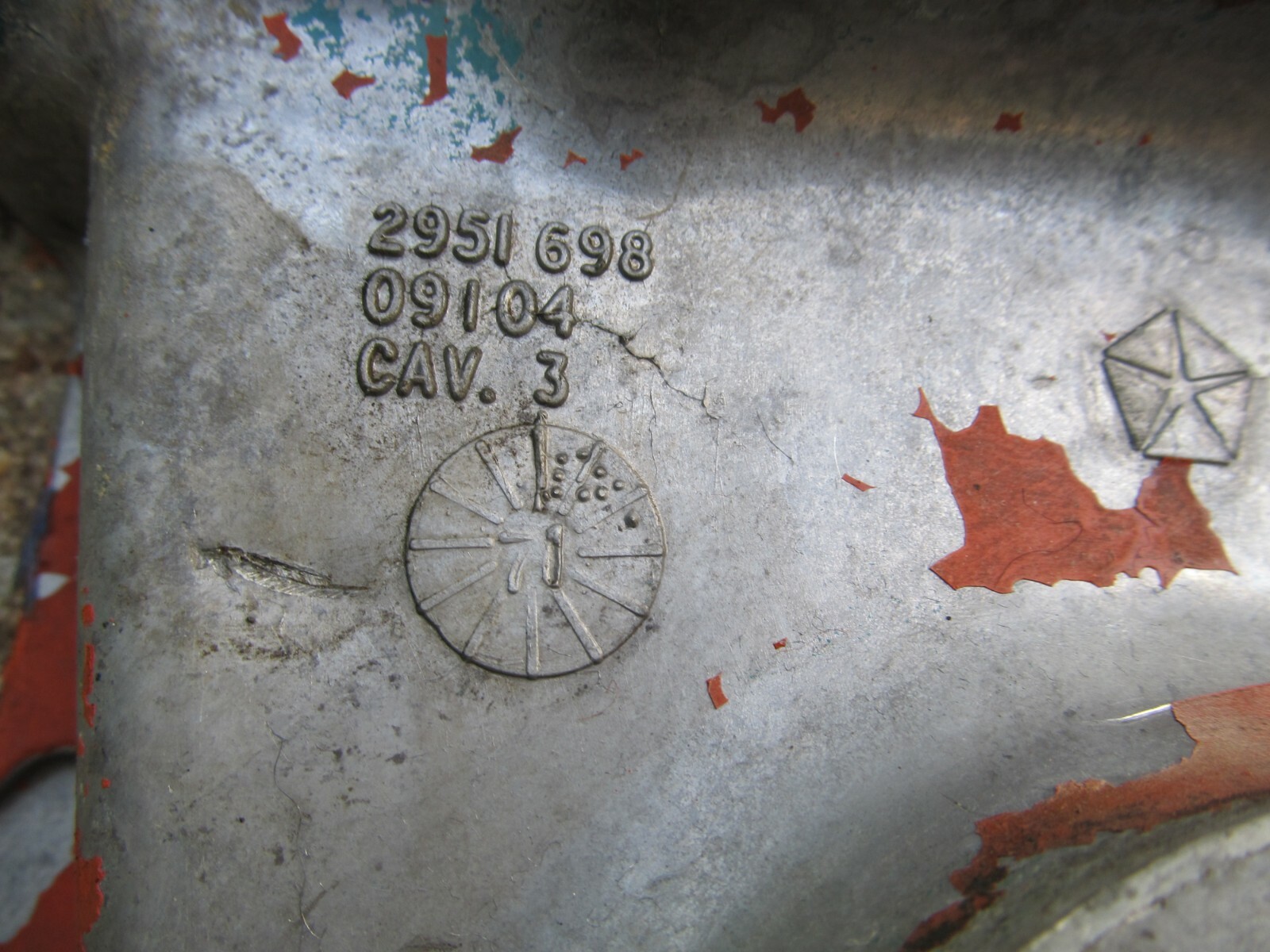 NICE Mopar 340 timing cover Cuda Challenger Dart OEM Mopar 1971 Dated