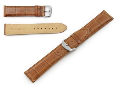 ECHT ALLIGATOR LOUISIANA UHRENARMBAND WATCH STRAP MARQUISE 18, 19, 20, 22 MM de