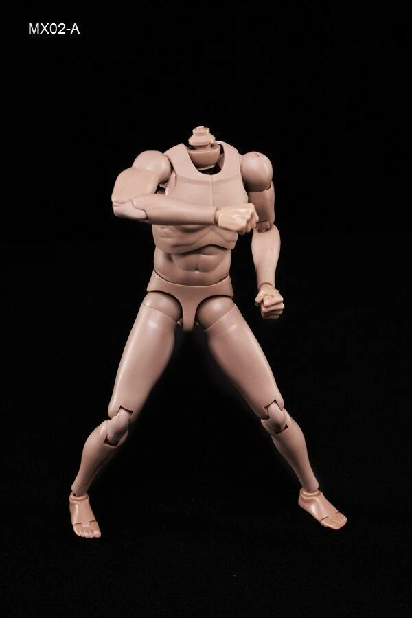 1/6th Scale MX02-A Man Body 12inches Flexible Action Figure Male Doll Model Toys - Image 2 of 4