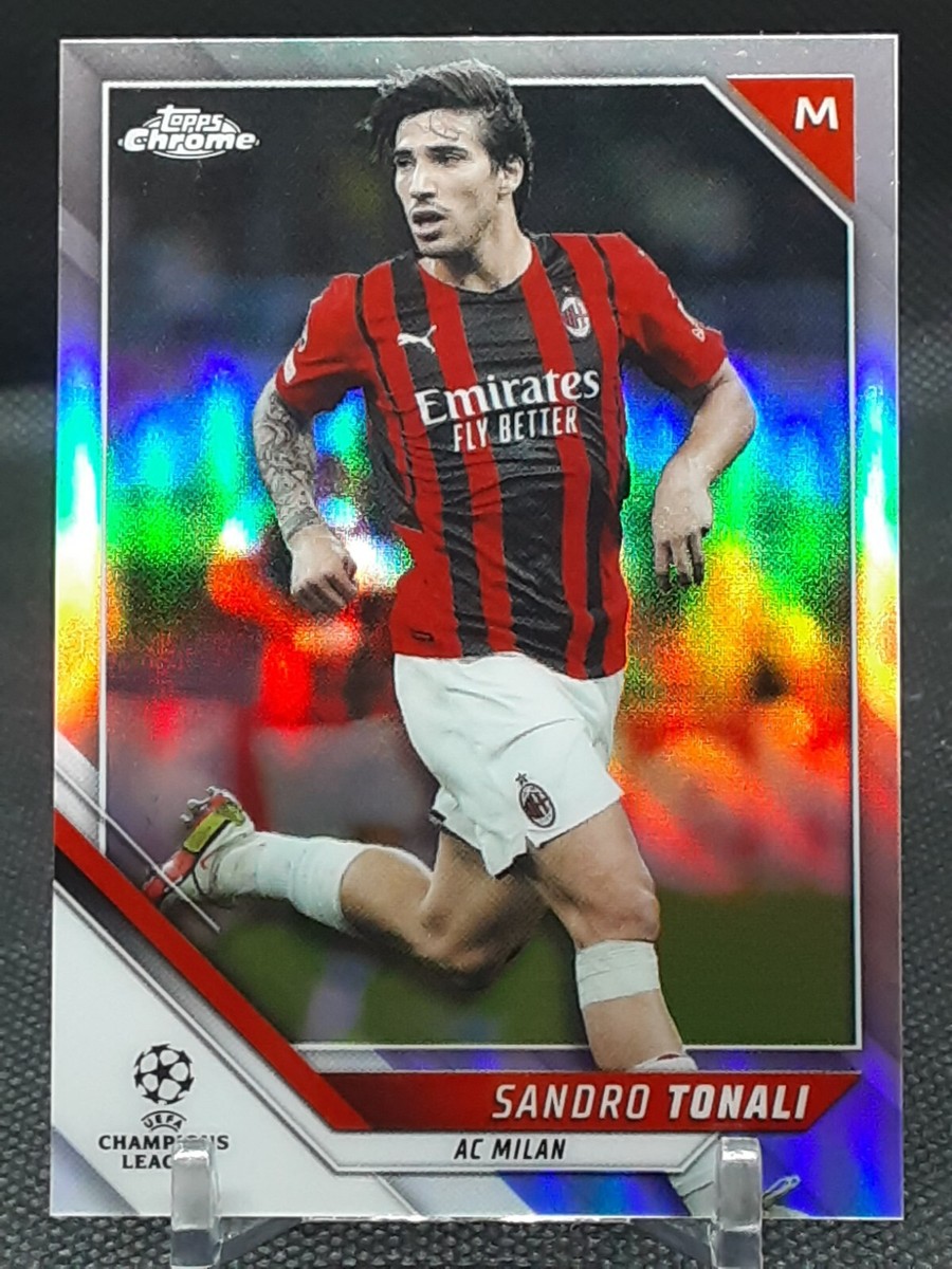 SANDRO TONALI 2021-22 TOPPS CHROME CHAMPIONS LEAGUE