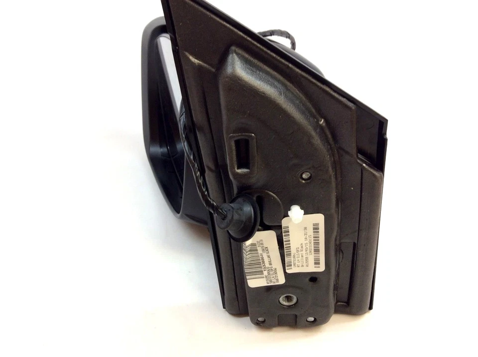 Espejo retrovisor lateral del conductor Dodge Grand Caravan 2008-2020 eléctrico térmico negro OEM Foto 3 de 4