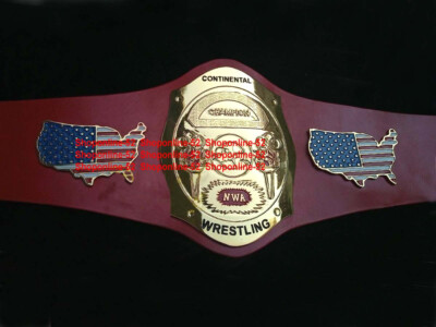 N W A   Continental Championship Wrestling Belt 2mm