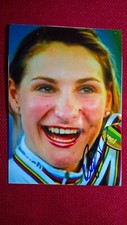 Autogramm von Kristina Vogel (Radsport), Farbfoto, 18 x 12,8 cm
