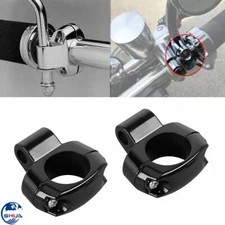 1" Motorcycle Handlebar Clamp Mirror Accessory Mount Holder Clamp For Harley