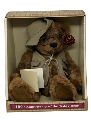 Teddy's Teddy Collectable Bear 100th Anniversary January Edition