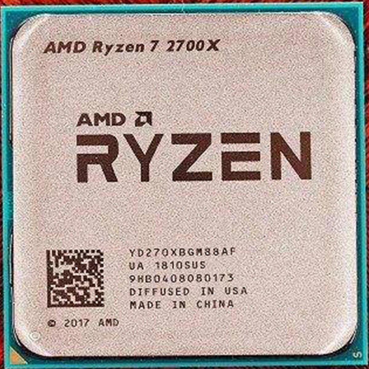 AMD Ryzen 7 2700X R7 2700X CPU 3.7 GHz 8-Core 16-Thread 16M Socket AM4  Processor