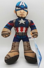 9" Marvel The Avengers Endgame Plush Captain America Toy. New. Soft. NWT