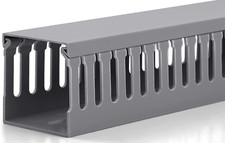 2X2In Server Rack Cable Management, 6.6FT 2 X L3.3FT Cable Duct Cable Raceway