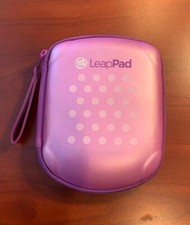 LeapFrog LeapPad 1, 2, or 3 Explorer Carrying Case - Purple Poka Dot Excell - A
