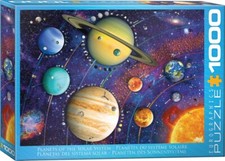 Planets of the Solar System 1000 Piece Jigsaw Puzzle Eurographics New