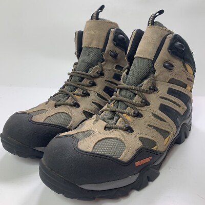 Wolverine Men\'s Hiking Boots Waterproof Brown Suede Leather Work‎ Boots Men main image 3