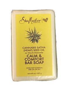 shea moisture hemp soap