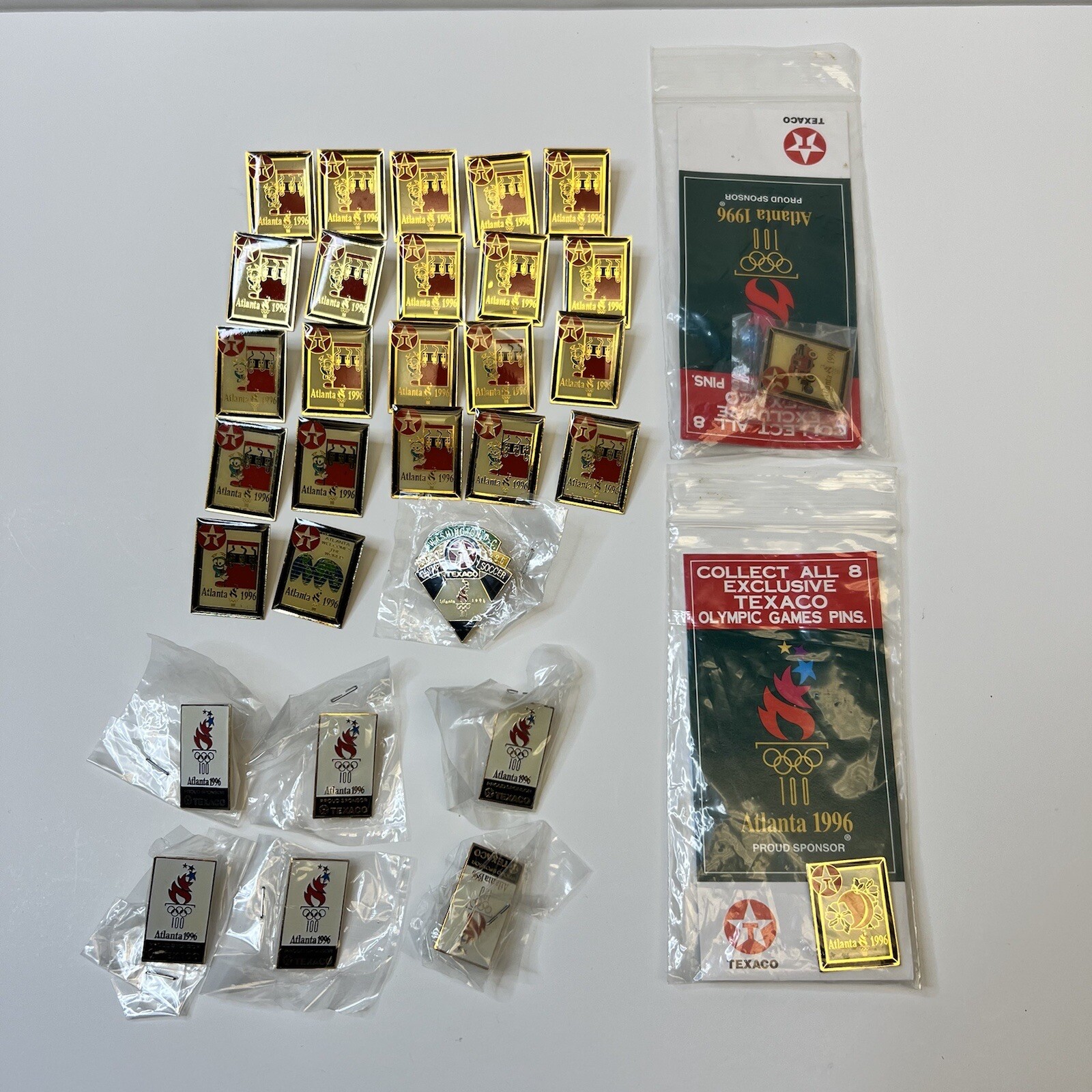 Lot Of 31 1996 Atlanta Olympics Games Texaco Pins