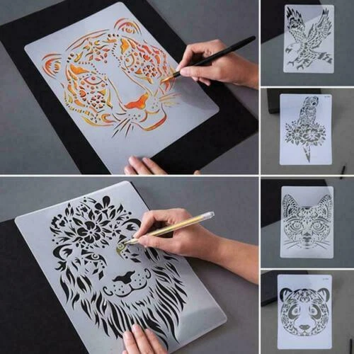 Bastel-Schablonen Formen