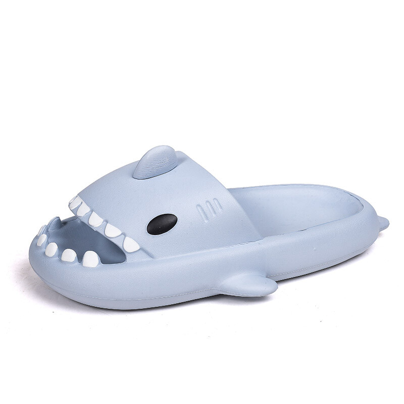 Shark Slippers Beach Shoes Home Flat Slippers Women Men main image 0