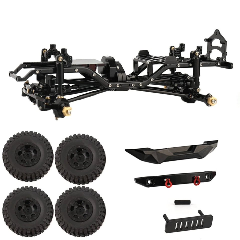 Metal Frame 4WD Climbing RC For 1/24 Axial SCX24 AXI00006 JEEP Ford Liema Bronco - Image 3 of 4