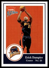 2003-04 Fleer Platinum #46 Erick Dampier Golden State Warriors