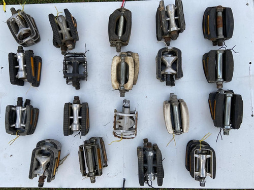 Fahrrad Pedale Blockpedale Rennradpedale mit Kugellager | Shimano | Weco | Union