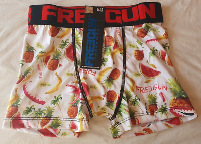 Boxer Freegun Garçon - Taille 8/10 Ans - Noir - Neuf Avec étiquettes