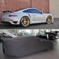Car Cover Indoor Stretch Stain Dust-proof Custom Black For Porsche 911 Carrera