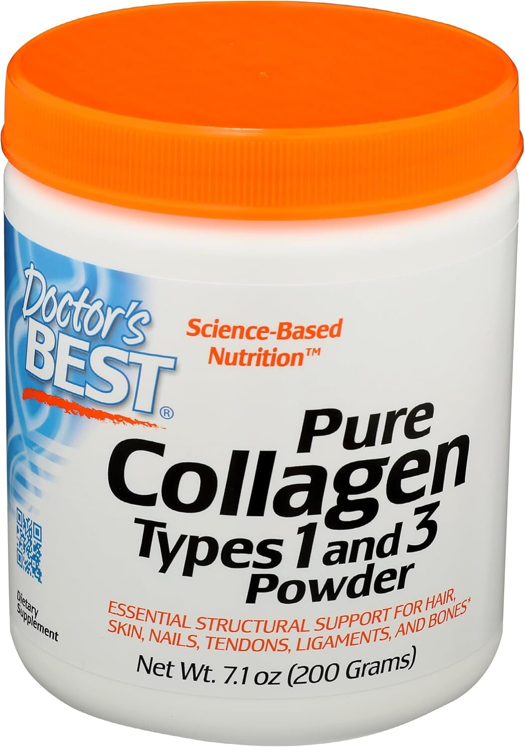 Doctor's Best Pure Collagen Types 1 & 3, Promotes Healthy Skin Hair & Nails – &