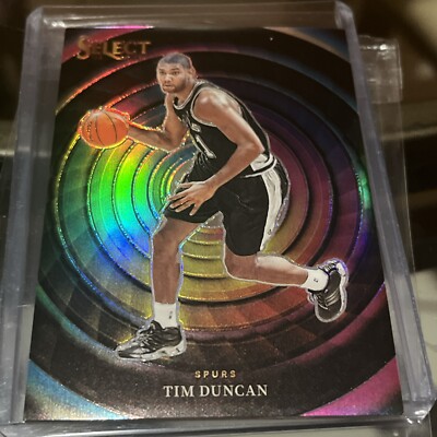 2023-24 Panini Select - Tim Duncan - COLOR WHEEL - SSP - Prizm Timmy D