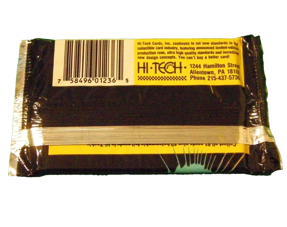 PACK OF 1993 HI TECH INDY 500 SERIES 1 TRADING CARDS OFFICIALLY LICENSED NIP - Image 3 of 3