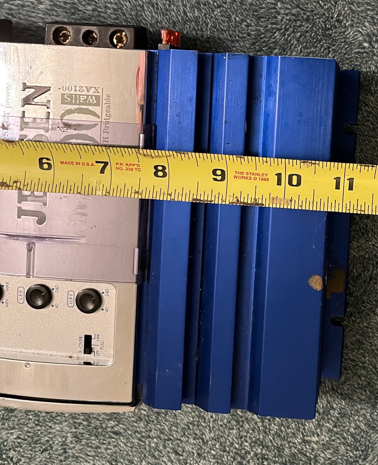 Jensen XA2100 200W 2ch Bridgeable Power Amplifier UNTESTED eBay