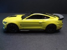 Auto World 2021 Ford Mustang Shelby GT500 twister yellow Version 2 - Loose 1:64