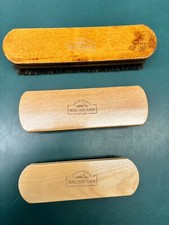 100 Horsehair Brush with Wood Handle for Shoes