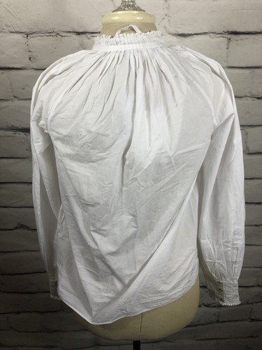NWT Joie Rickelle Womens Size XXS Clean White Long Sleeve Button Up Shirt Blouse - Picture 3 of 8