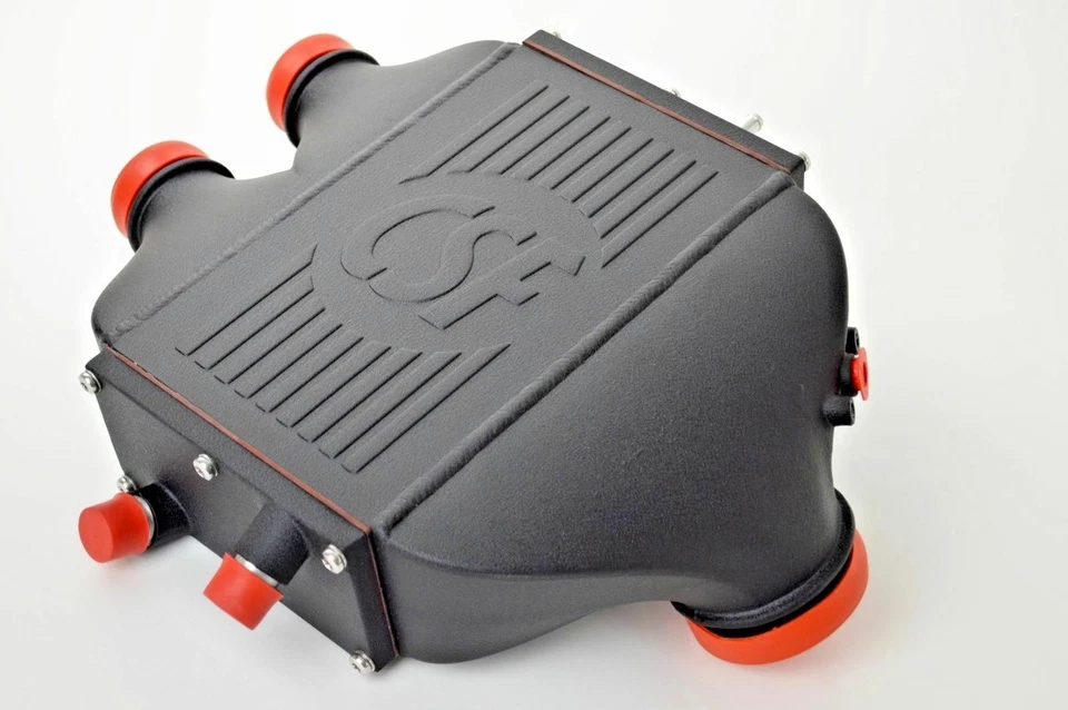 CSF Performance Top Mount Charge Air Cooler Black for BMW F80 F82 F83 M3 M4 New - Image 2 of 2