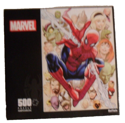 SPIDER-MAN Jigsaw Puzzle Marvel (#03350) - 500 PCS NEW-SEALED (DB1-031721)